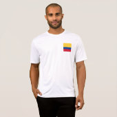 Kolumbien-Flagge T-Shirt (Vorne ganz)