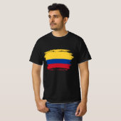 Kolumbien-Flagge T-Shirt (Vorne ganz)