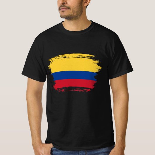 Kolumbien-Flagge T-Shirt (Vorderseite)