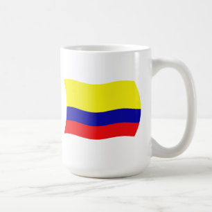 Kolumbien Flagge Tasse