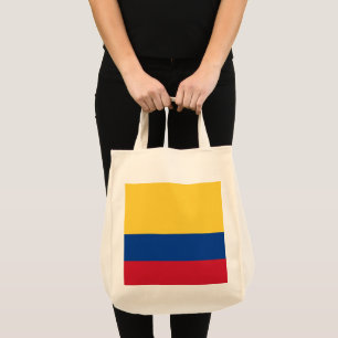Kolumbien-Flagge Tragetasche
