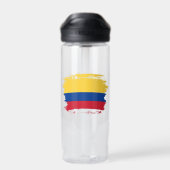 Kolumbien-Flagge Trinkflasche (Rückseite)