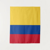 Kolumbien-Flagge Wandteppich (Vorderseite)