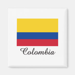 Kolumbien-Flaggen-Entwurf Magnet