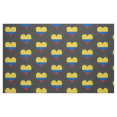 Kolumbien-Flaggen-Glänzen schön Stoff (Fat Quarter (45,7 x 55,9 cm))