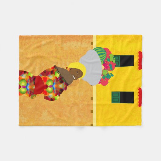 Kolumbien Fleecedecke (Vorderseite (Horizontal))