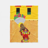 Kolumbien Fleecedecke (Vorderseite)