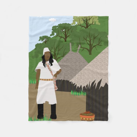 Kolumbien Fleecedecke (Vorderseite)