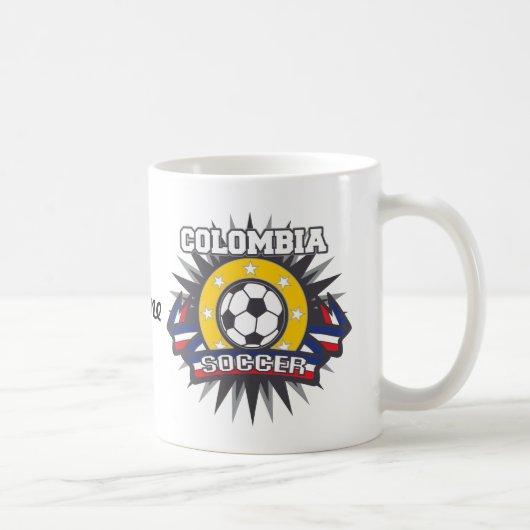 Kolumbien-Fußball-Explosion Kaffeetasse (Rechts)