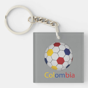 Kolumbien Fußball-Schlüsselanhänger Schlüsselanhänger