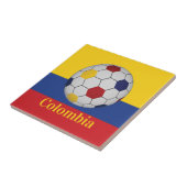 Kolumbien Fußballposter Fliese (Seite)