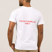Kolumbien gegen las farc T-Shirt (Rückseite)