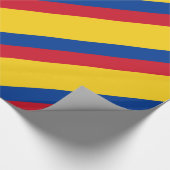 Kolumbien Geschenkpapier (Ecke)