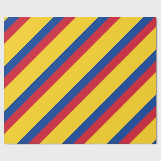 Kolumbien Geschenkpapier (Flach)