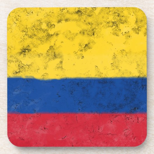 Kolumbien Getränkeuntersetzer (Vorderseite)