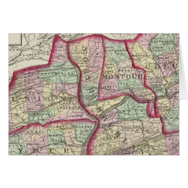 Kolumbien, Gewerkschaft, Snyder, Montour (Vorderseite (Horizontal))