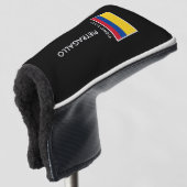 Kolumbien Golf Putter Abdeckung Headcover (3/4 Vorderseite)