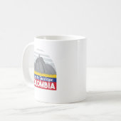 Kolumbien Guatape Vintage Travel Kaffeetasse (Vorderseite Links)