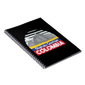 Kolumbien Guatape Vintage Travel Notizblock (Rechte Seite)