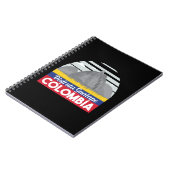 Kolumbien Guatape Vintage Travel Notizblock (Linke Seite)