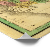 Kolumbien, Guyana Poster (Ecke)