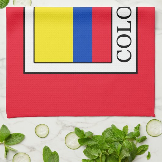 Kolumbien Handtuch (Gefaltet)