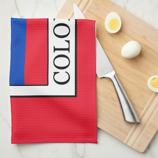 Kolumbien Handtuch (Viertel Falte)