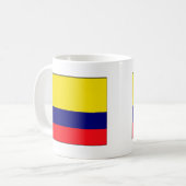 Kolumbien: herausragender Fußball Kaffeetasse (Vorderseite Links)