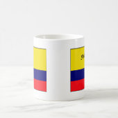 Kolumbien: herausragender Fußball Kaffeetasse (Mittel)