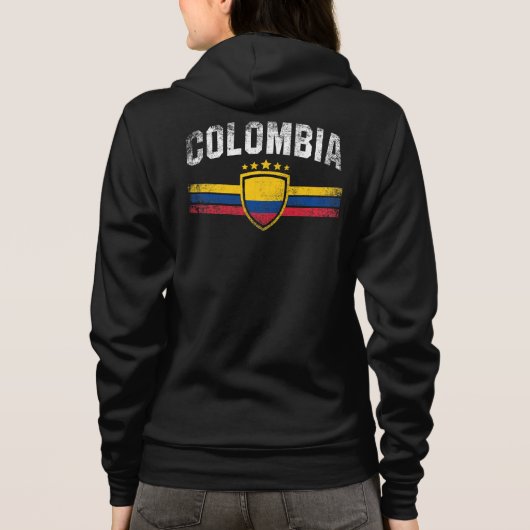 Kolumbien Hoodie (Rückseite)