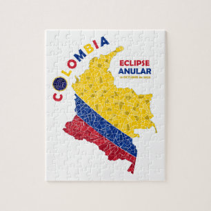 Kolumbien Jahr Eclipse Puzzle