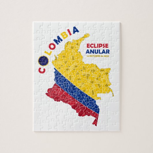 Kolumbien Jahr Eclipse Puzzle (Vertikal)