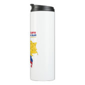Kolumbien Jährliche Eclipse Thermal Tumbler Thermosbecher (Nach rechts gedreht)