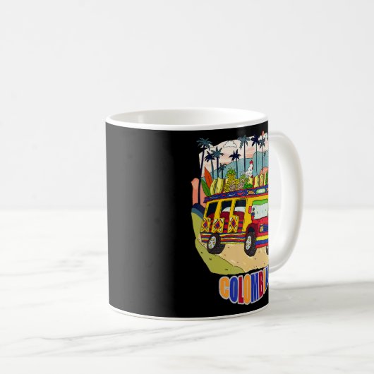 Kolumbien Kaffeetasse (VorderseiteRechts)