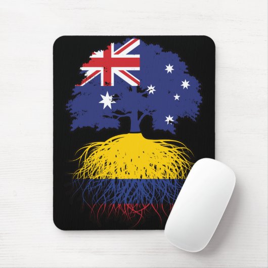 Kolumbien Kolumbien Australien Tree Roots Mousepad (Mit Mouse)