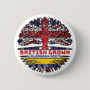 Kolumbien Kolumbien UK Vereinigtes Königreich Brit Button