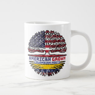 Kolumbien Kolumbien USA USA Vereinigte Staaten Jumbo-Tasse
