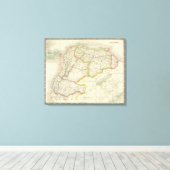 Kolumbien Leinwanddruck (Insitu (Holzboden))