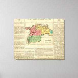 Kolumbien Leinwanddruck