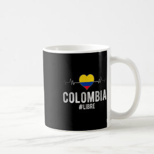 Kolumbien #libre Kolumbien Freie Flagge Kolumbiani Kaffeetasse