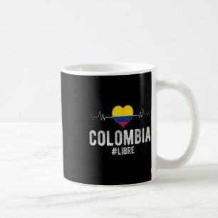 Kolumbien #libre Kolumbien Freie Flagge Kolumbiani Kaffeetasse