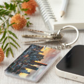 Kolumbien-Mitte und im Stadtzentrum gelegenes Schlüsselanhänger (Vorderseite rechts)