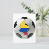 Kolumbien-Nationalmannschaft Postkarte (Stehend Vorderseite)