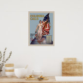 Kolumbien nennt Vintage Einberufung der Armee des  Poster (Küche)