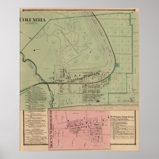 Kolumbien, Ohio 2 Poster (Vorne)