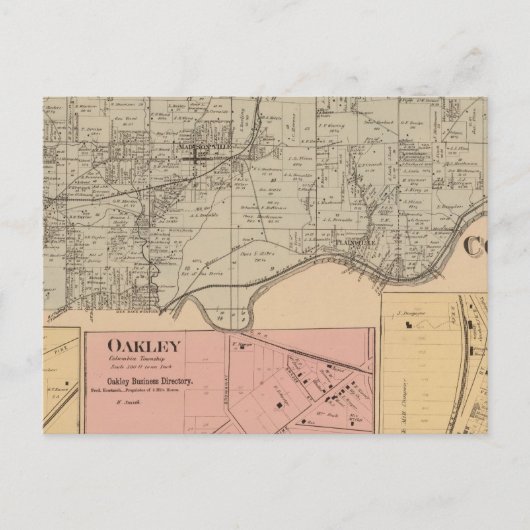 Kolumbien, Ohio Postkarte (Vorderseite)