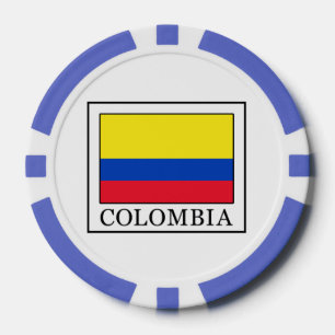 Kolumbien Pokerchips