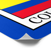 Kolumbien Poster (Ecke)