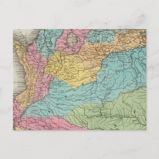 Kolumbien Postkarte (Vorderseite)