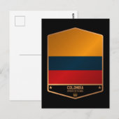 Kolumbien Postkarte (Vorne/Hinten)